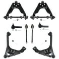 thumbnail image 1 of Detroit Axle - 8pc Front End Control Arms Kit for 00-04 Dodge Dakota, 00-03 Durango, 4 Upper and Lower Control Arms with Ball Joint 4 Tie Rods 2000 2001 2002 2003 2004 Replacement, 1 of 7