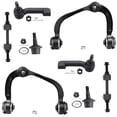 thumbnail image 1 of Detroit Axle - 8pc Front End Control Arms Kit for 2007-2017 Ford Expedition Lincoln Navigator, 2009-2014 F-150, 2 Upper Control Arms 2 Outer Tie Rods 2 Sway Bars 2 Lower Ball Joints Replacement, 1 of 7