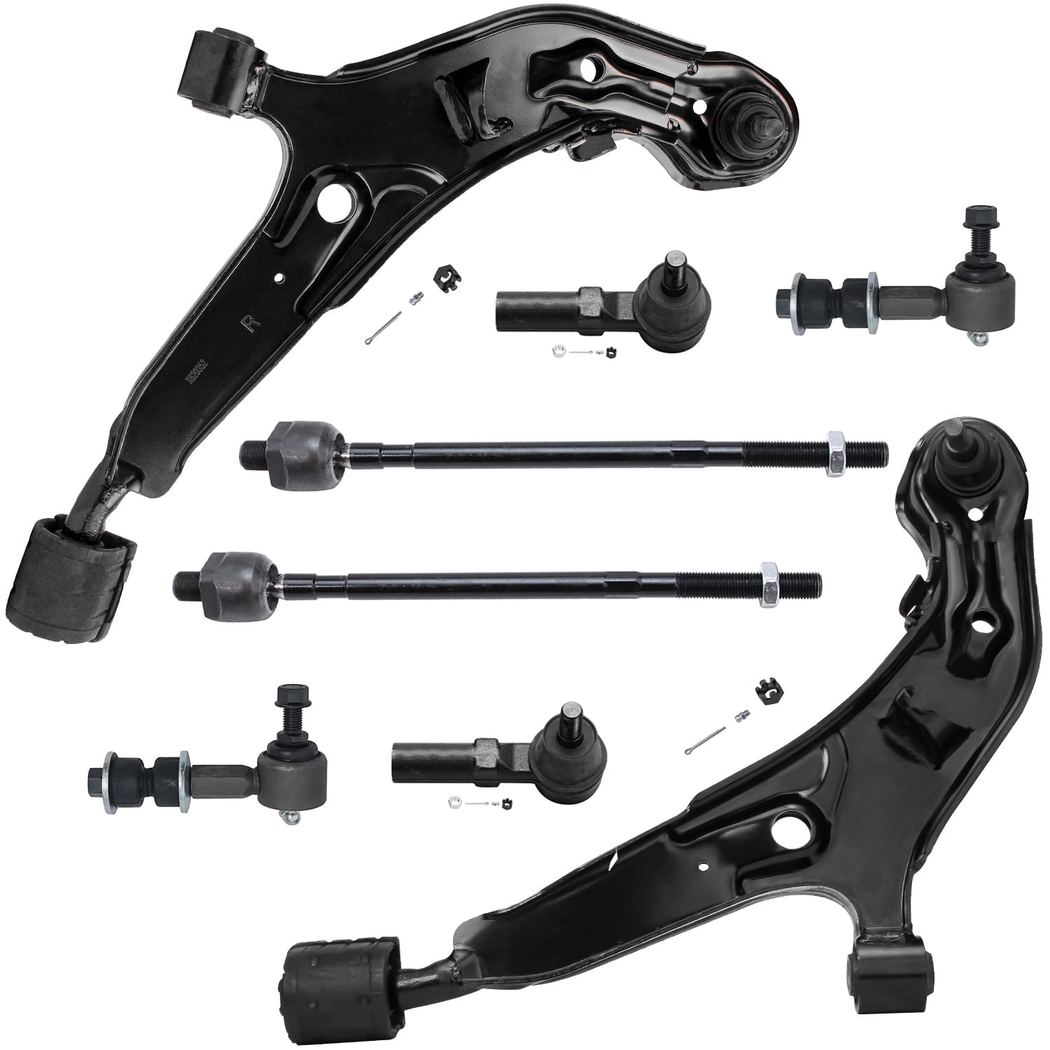 Detroit Axle - 8pc Front End Suspension Kit for 1995-1999 Nissan Maxima ...