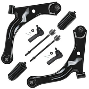 Detroit Axle - 8pc Front End Suspension Kit for Ford 2009-2012 Escape, 2010-2011 Mazda Tribute Mercury Mariner, 2 Lower Control Arms with Ball Joints 4 Inner and Outer Tie Rods 2 Boots Replacement