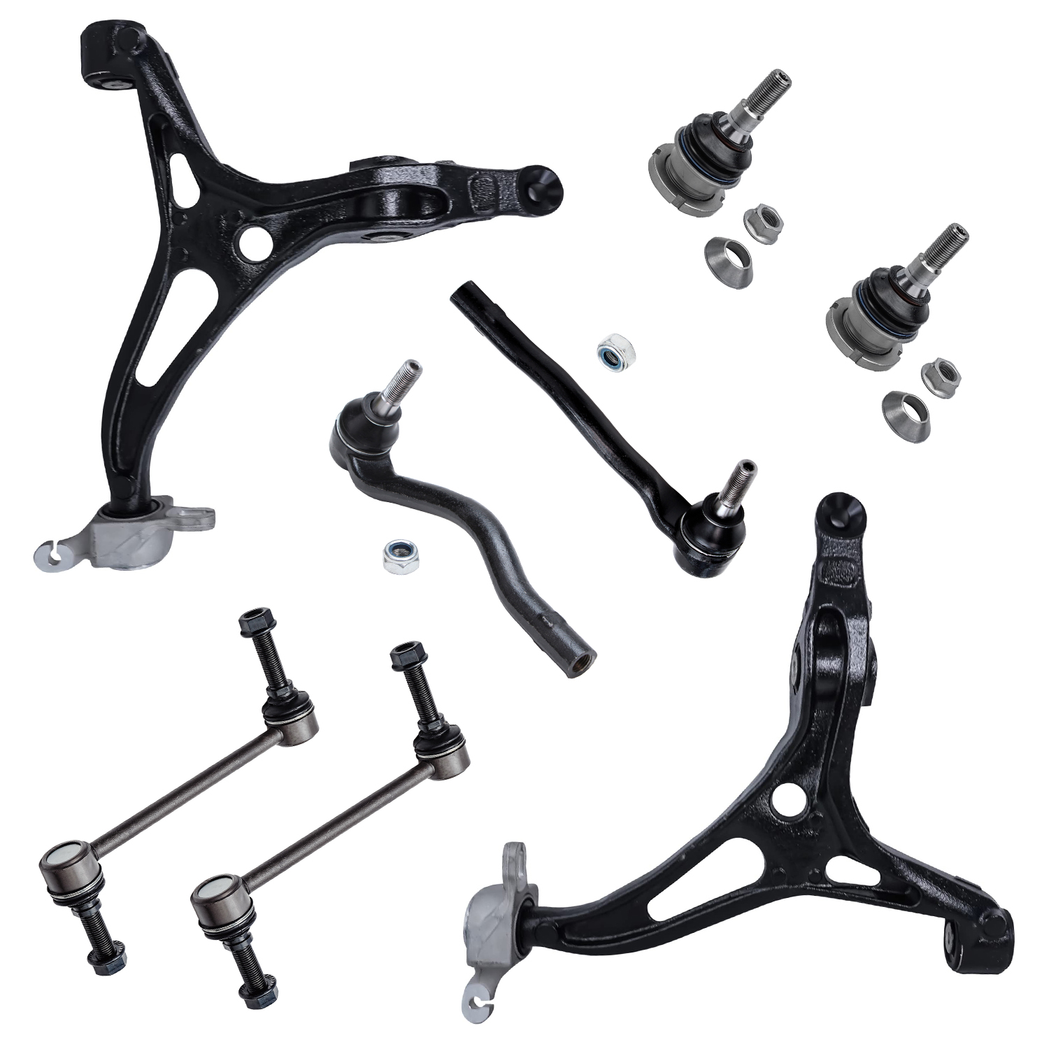 Detroit Axle 8pc Front End Suspension Kit for MercedesBenz GL320