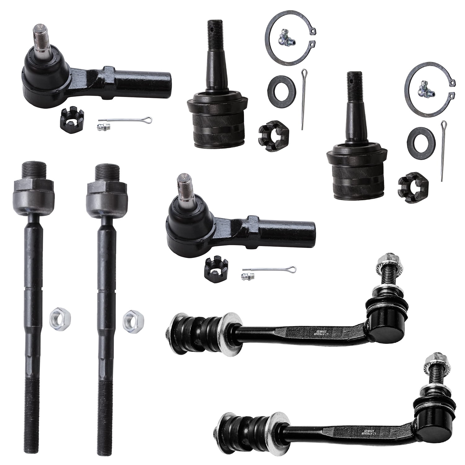 Topcn-autoparts Front Suspension Kit - 4 Control Arms & Ball Joints For Dodge Durango 2004-2009 & Chrysler Aspen 2007-2009