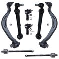 thumbnail image 1 of Detroit Axle - 8pc Front Lower Control Arms, Laternal Links w/Ball Joints, Inner and Outer Tie Rods Fits select: 1995-1998 EAGLE TALON TSI, 1995-2000 CHRYSLER SEBRING LXI, 1 of 6