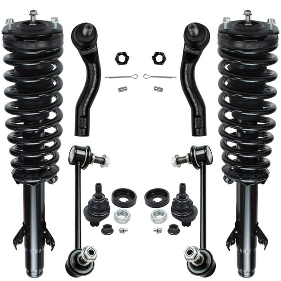Detroit Axle - 8pc Front Strut Assembly Suspension Kit for 2006 2007 2008 2009 Ford Fusion, Mercury Milan 3.0L Models