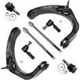 thumbnail image 1 of Detroit Axle - 8pc Front Upper Control Arms Lower Ball Joints Tie Rods Replacement for Dodge Ram 1500 Fits select: 2008 DODGE RAM 1500 ST/SLT, 2007 DODGE RAM 1500 ST, 1 of 6