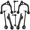 thumbnail image 1 of Detroit Axle - 8pc RWD Front Upper Lower Control Arms Sway Bar Links Replacement for Dodge Charger, 1 of 7