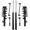 thumbnail image 1 of Detroit Axle - 8pc Struts Shocks Suspension Kit for 2014-2019 Ford Escape, 2 Front Struts with Coil Spring 2 Rear Shock Absorbers 4 Front & Rear Sway Bar Links 2015 2016 2017 2018 Replacement, 1 of 7