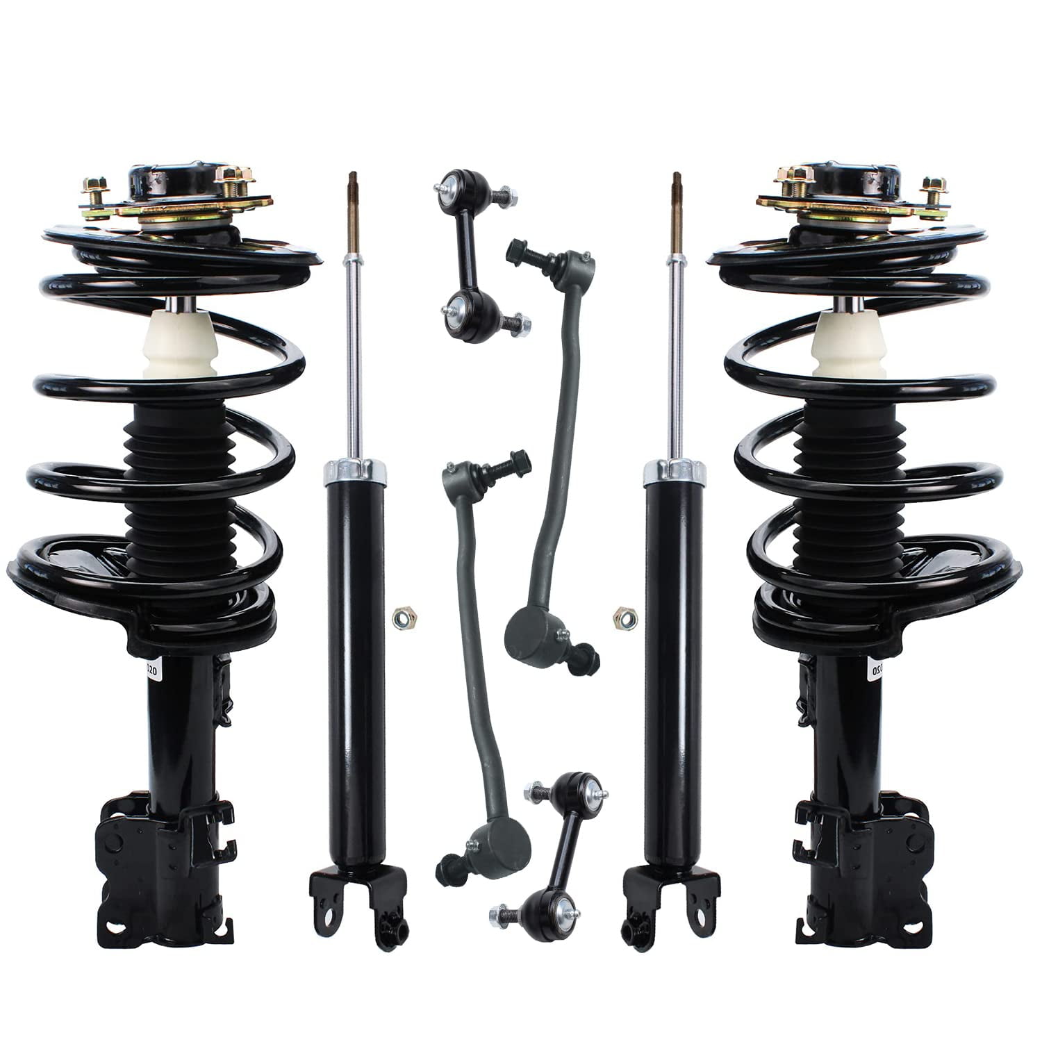 Detroit Axle - 8pc Suspension Kit for 2002-2006 Nissan Altima 2.5L