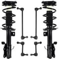 thumbnail image 1 of Detroit Axle - AWD 1.5L Struts Suspension Kit for Ford 2020 2021 2022 Escape, 2 Front Struts Coil Spring Assembly 4 Front Rear Stabilizer Sway Bar End Links Replacement, 1 of 1