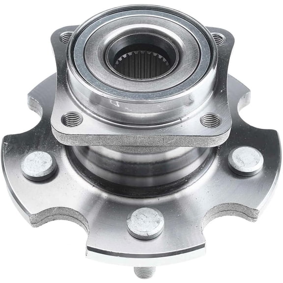 Detroit Axle - AWD 2.4L Rear Wheel Bearing Hub for Toyota 2009-2013 Matrix 2009-2010 Pontiac Vibe, Wheel Bearing and Hub Assembly Replacement