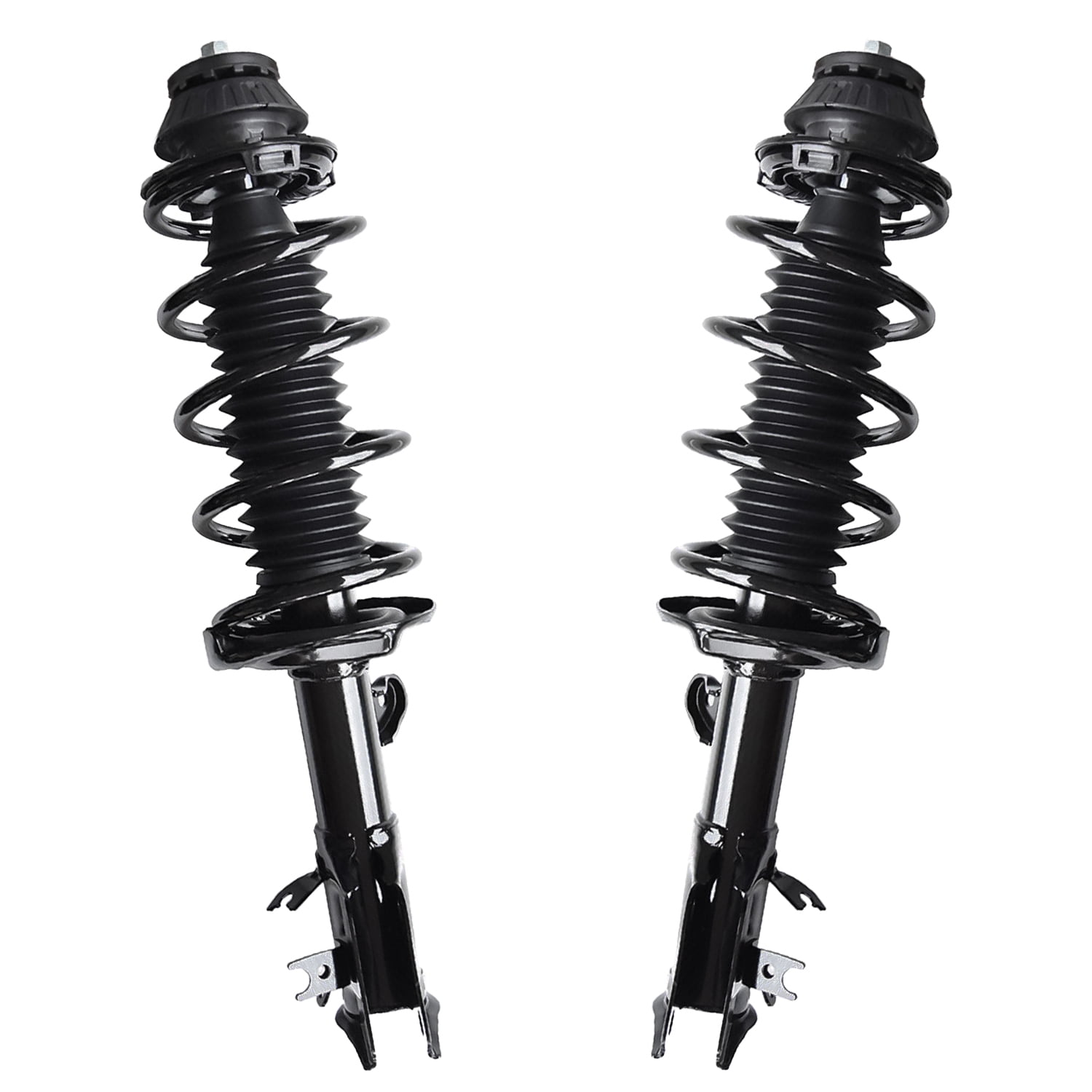 Detroit Axle - AWD 2pc Front Struts for 2016-2020 Honda HR-V [Exclude Sport] Complete Ready Struts w/Coil Spring 2017 2018 2019 Replacement Quick Install Struts Assembly