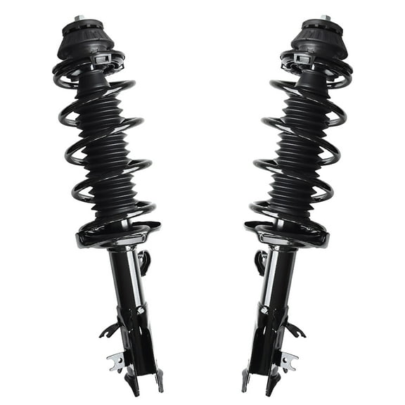 Detroit Axle - AWD 2pc Front Struts for 2016-2020 Honda HR-V [Exclude Sport] Complete Ready Struts w/Coil Spring 2017 2018 2019 Replacement Quick Install Struts Assembly