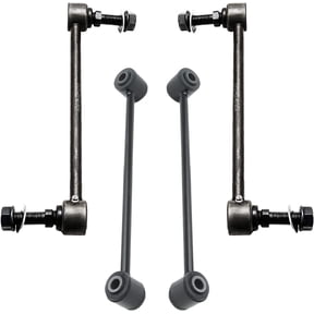 Detroit Axle - AWD 4pc Sway Bars for 2005-23 Chrysler 300, 2007-23 Dodge Charger 2017-23 Challenger 2005-08 Magnum, Stabilizer Sway Bar End Links Front and Rear Replacement