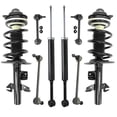 thumbnail image 1 of Detroit Axle - AWD 8pc Struts Shocks Kit for Jeep 2014-2018 Cherokee, 2 Front Struts with Coil Springs 2 Rear Shock Absorbers 4 Front Rear Sway Bars 2015 2016 2017 Replacement Suspension Kit, 1 of 7