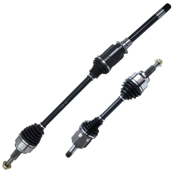 Detroit Axle - AWD Front CV Axle Shafts for 2011-2021 Jeep Grand Cherokee 2011-2025 Dodge Durango 2012 2013 2014 2015 2016 2017 2018 2019 2020 CV Axles Assembly Replacement