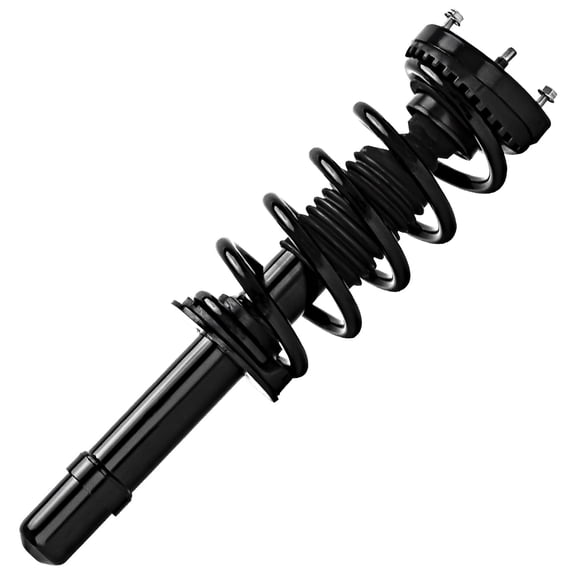Detroit Axle - AWD Front Left Strut for 2012-2023 Chrysler 300 Dodge Charger, Driver Side Strut & Coil Spring Assembly 2013 2014 2015 2016 2017 2018 2019 2020 2021 2022 Replacement Suspension