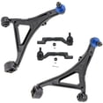thumbnail image 1 of Detroit Axle - AWD Front Lower Control Arms w/ Ball Joints + Outer Tie Rods Replacement for Dodge Charger 300 - 4pc Set, 1 of 7