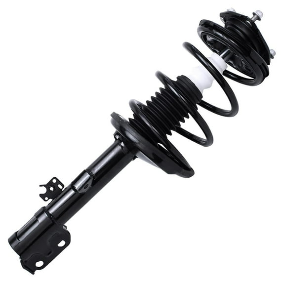 Detroit Axle - AWD Front Passenger Side Strut w/Coil Spring Assembly Replacement for 2001-2005 Toyota RAV4