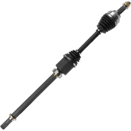 Detroit Axle - AWD Front Right CV Axle for 2008-2013 Nissan Rogue 2014-2015 Rogue Select, 2009 2010 2011 2012 Passenger Side CV Axle Shaft Assembly Replacement