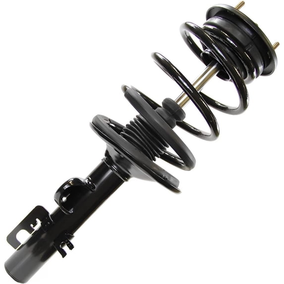 Detroit Axle - AWD Front Right Passenger Side Strut w/ Coil Spring Assembly Replacement for 2005 2006 2007 Mercury Montego Ford Five Hundred