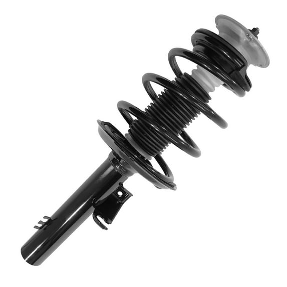 Detroit Axle - AWD Front Right Strut for 2004-2010 BMW X3, 2005 2006 2007 2008 2009 Strut with Coil Spring Assembly Replacement Suspension