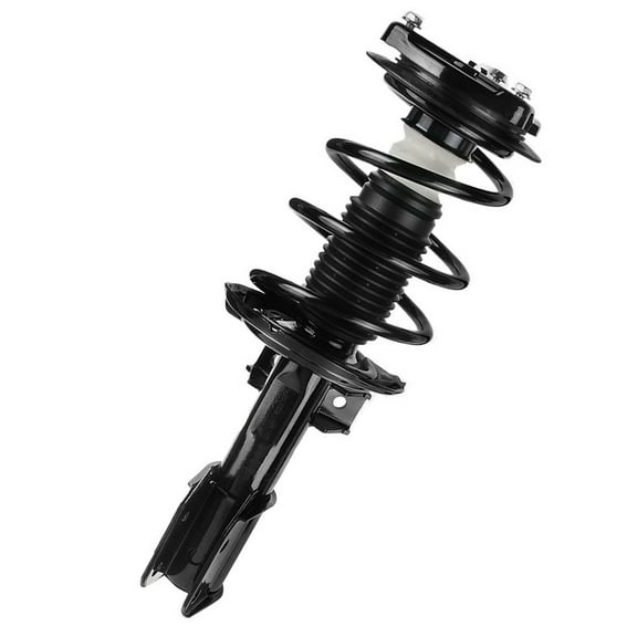 Detroit Axle - AWD Front Strut for Mercedes-Benz C300 C230 C350 C250 [Excludes RWD; W204 Chassis], Strut with Coil Spring Assembly Replacement Quick Complete Strut Suspension