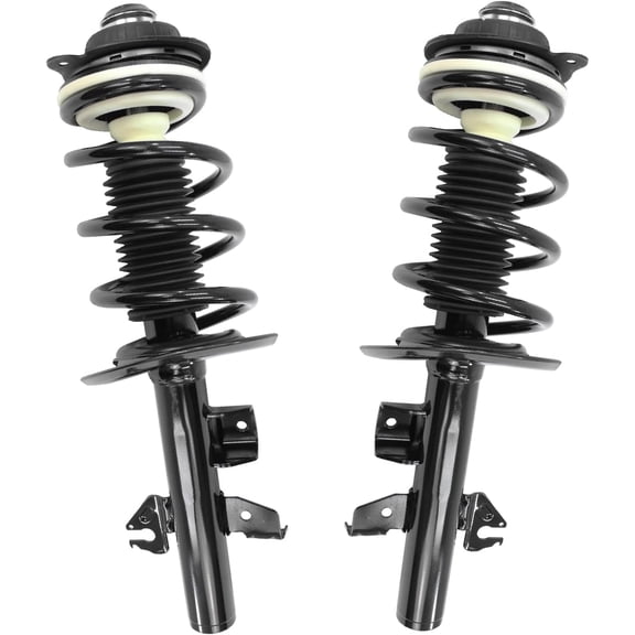 Detroit Axle - AWD Front Struts for Jeep 2014-2023 Cherokee, 2015 2016 2017 2018 2019 2020 2021 2022 Struts w/Coil Spring Complete Struts Shocks Assembly Replacement