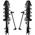thumbnail image 1 of Detroit Axle - AWD Front Struts Kit for 2016-2020 Honda HR-V, 2 Struts with Coil Spring Assembly 2 Sway Bar Links 2017 2018 2019 Replacement Suspension Kit, 1 of 3