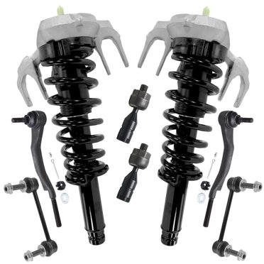 Evan-Fischer Loaded Struts For 2008-2011 Subaru Impreza AWD – Front & Rear Set, Coil Springs Included, Direct Fit