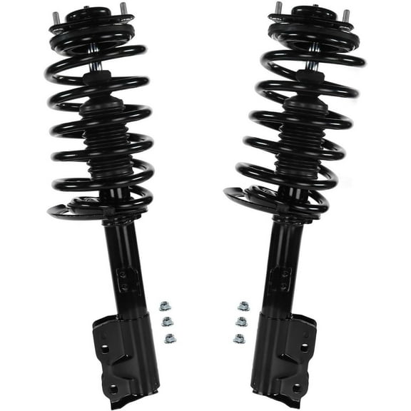 Detroit Axle - AWD Front Struts for Jeep Patriot Compass 2007 2008, Complete Struts with Coil Spring Assembly Replacement