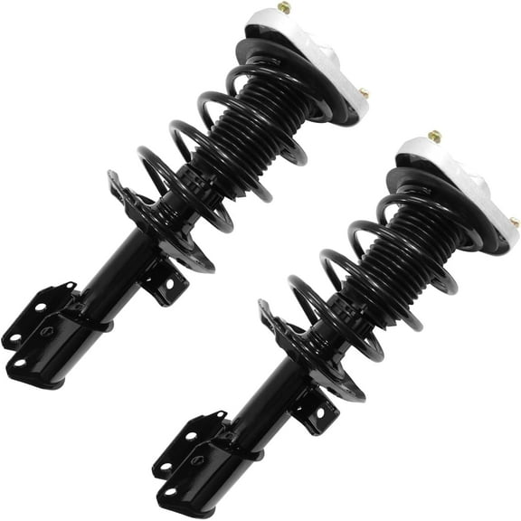 Detroit Axle - AWD Front Struts for Mercedes-Benz E350 E300 E550 E400 E250 [Sedan; 4Matic], Struts with Coil Spring Assembly Replacement