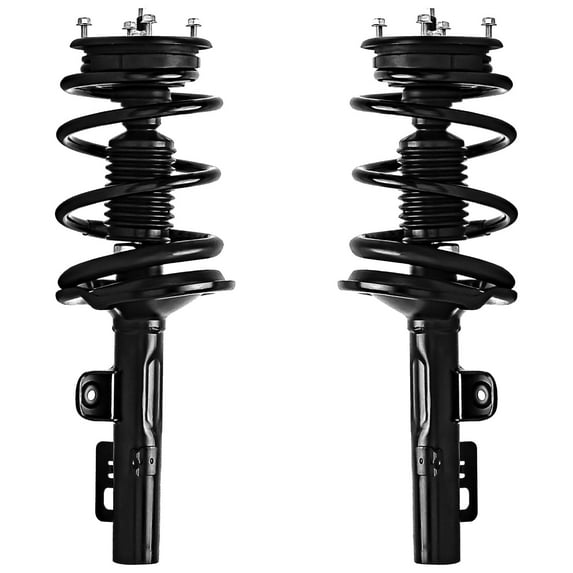 Detroit Axle - AWD Front Struts w/ Coil Spring Assembly Replacement for 2005 2006 2007 Mercury Montego Ford Five Hundred - 2pc Set