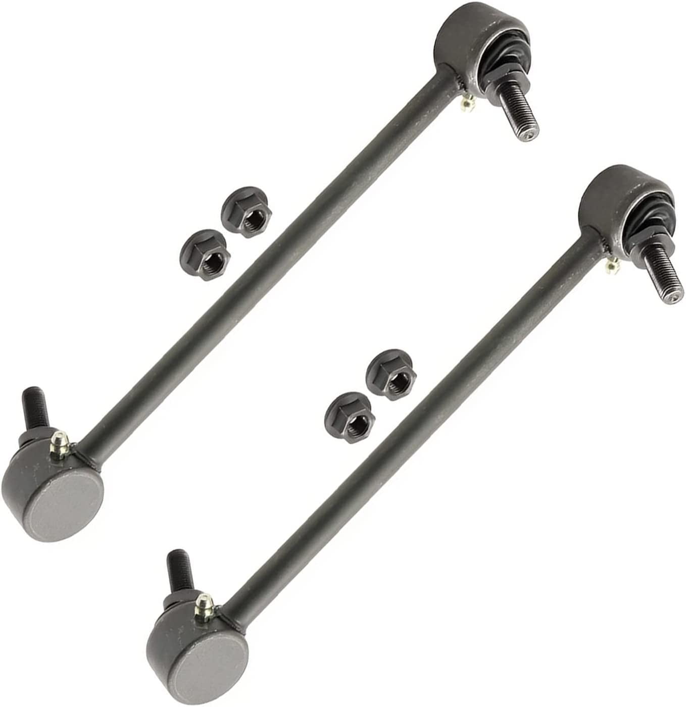 Detroit Axle - AWD Front Sway Bars for 14-18 Jeep Cherokee 2 Stabilizer Sway Bar End Links 2014 2015 2016 2017 2018 Replacement [with Off Road Package]