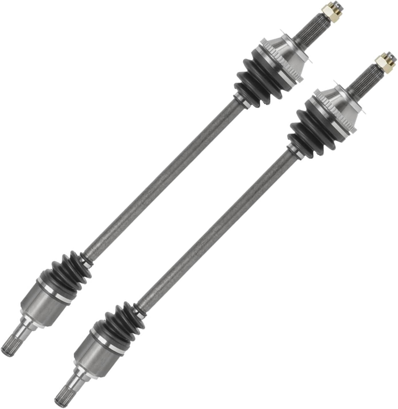 Detroit Axle - AWD 2pc Rear CV Axles for 2010-2012 Hyundai Santa Fe 2012-2013 Kia Sorento, CV Axle Shafts Assembly Replacement