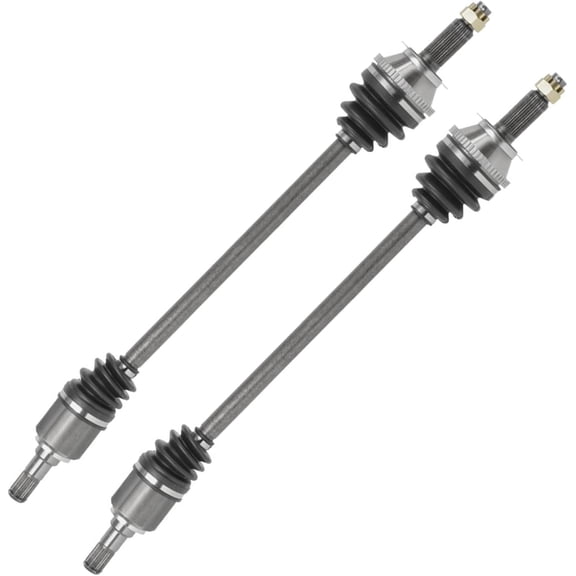 Detroit Axle - AWD 2pc Rear CV Axles for 2010-2012 Hyundai Santa Fe 2012-2013 Kia Sorento, CV Axle Shafts Assembly Replacement