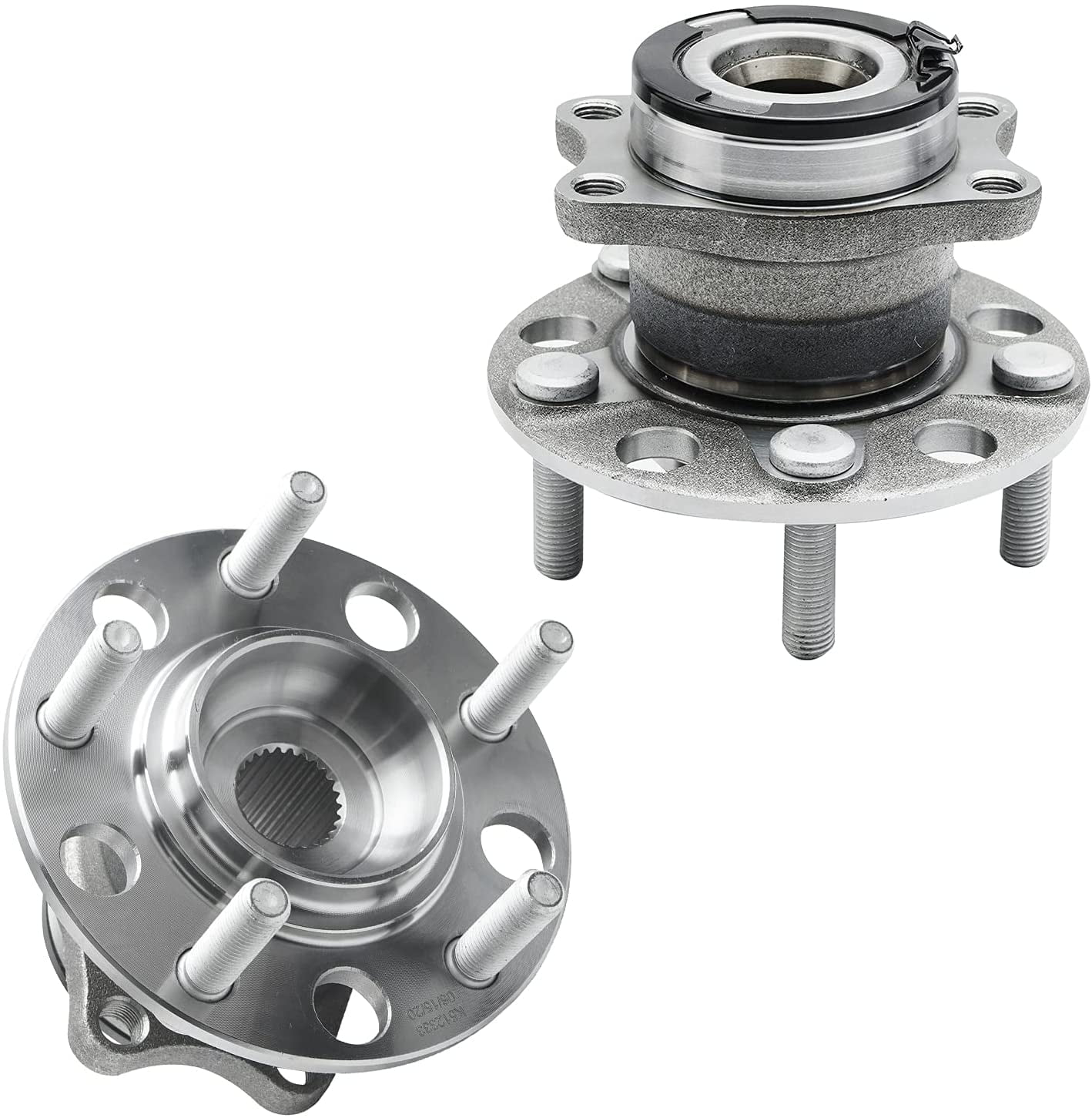 Detroit Axle AWD Rear Wheel Bearing Hubs for 2007 2008 Dodge Caliber