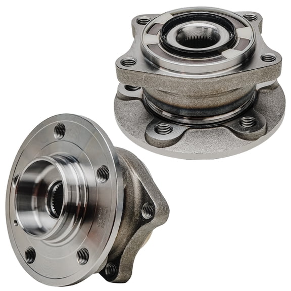 Detroit Axle - AWD Rear Wheel Bearing Hubs Assembly Replacement for Volvo S60 S80 V70 XC70 w/ABS Models Fits select: 2006-2009 VOLVO S60 2.5T, 2004 VOLVO V70 FWD
