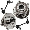 thumbnail image 1 of Detroit Axle - AWD Rear Wheel Hub Bearings + Sway Bars Links Replacement for 2014 2015 2016 2017 Jeep Cherokee - 4pc Set, 1 of 7