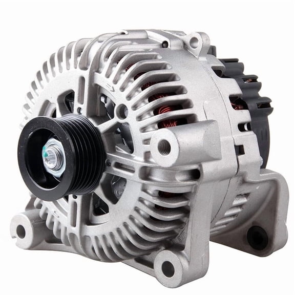 Detroit Axle - Alternator for BMW X5 545i 550i 645Ci 650Ci 650i 745i 745Li 750i 750Li Alpina B7 [180A/14V, CW Rotation], Alternator with 6 Groove Pulley Replacement