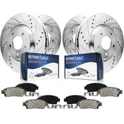 Detroit Axle BK91009906 Toyota Tundra Sequoia Land Cruiser Lexus LX570 Brake Kit