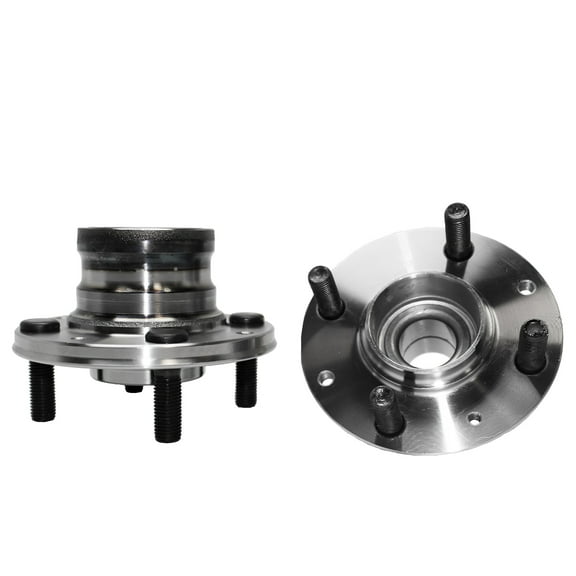Detroit Axle - (Both) Rear Wheel Hub and Bearing Assembly for Colt, Summit 4 Lug W/o ABS (Pair) 512033 x2 Fits select: 1993-1995 EAGLE SUMMIT DL, 1993 DODGE COLT