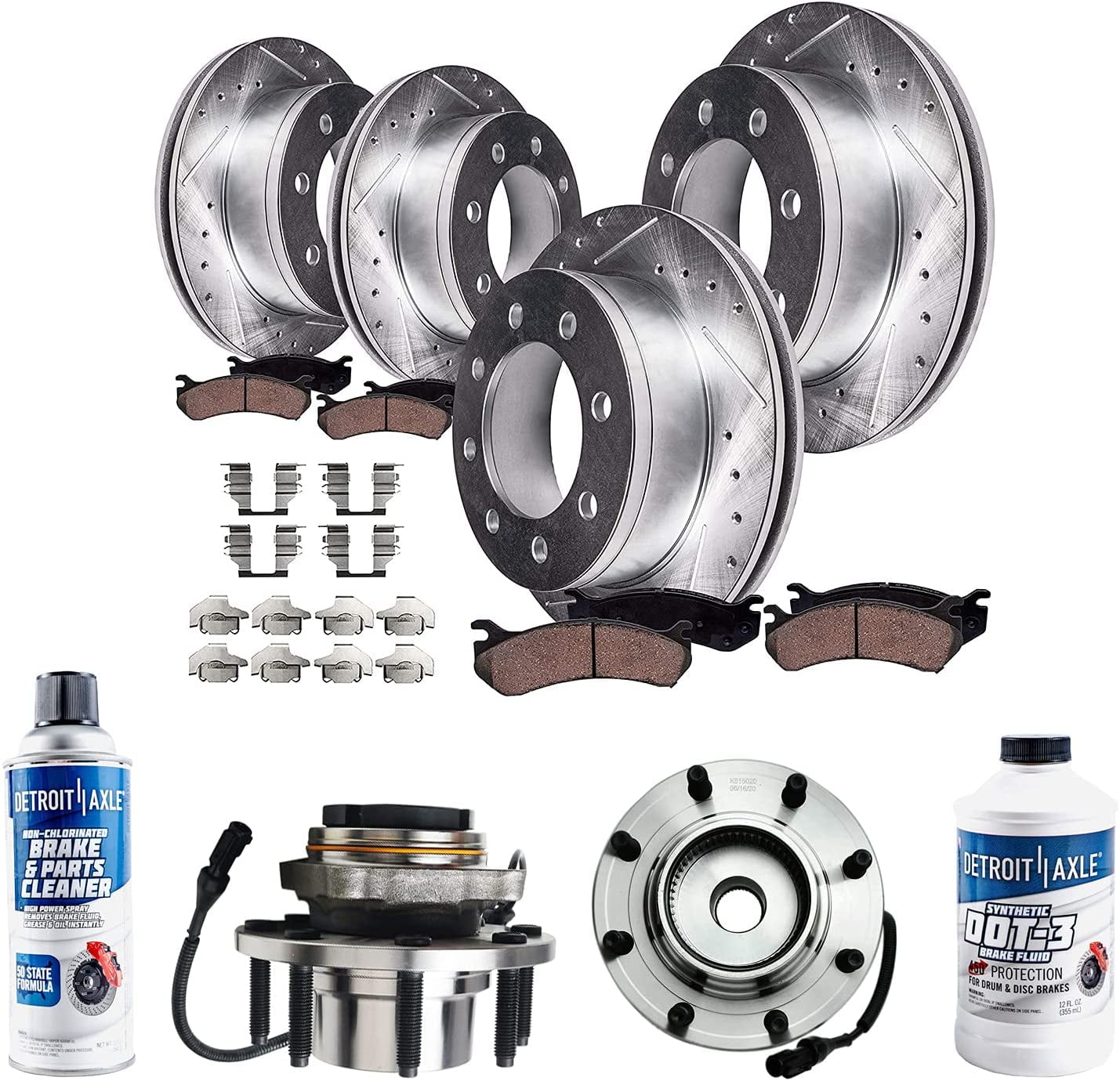 Detroit Axle Brake Kit for 19992004 Ford F250 F350 Super Duty 2000
