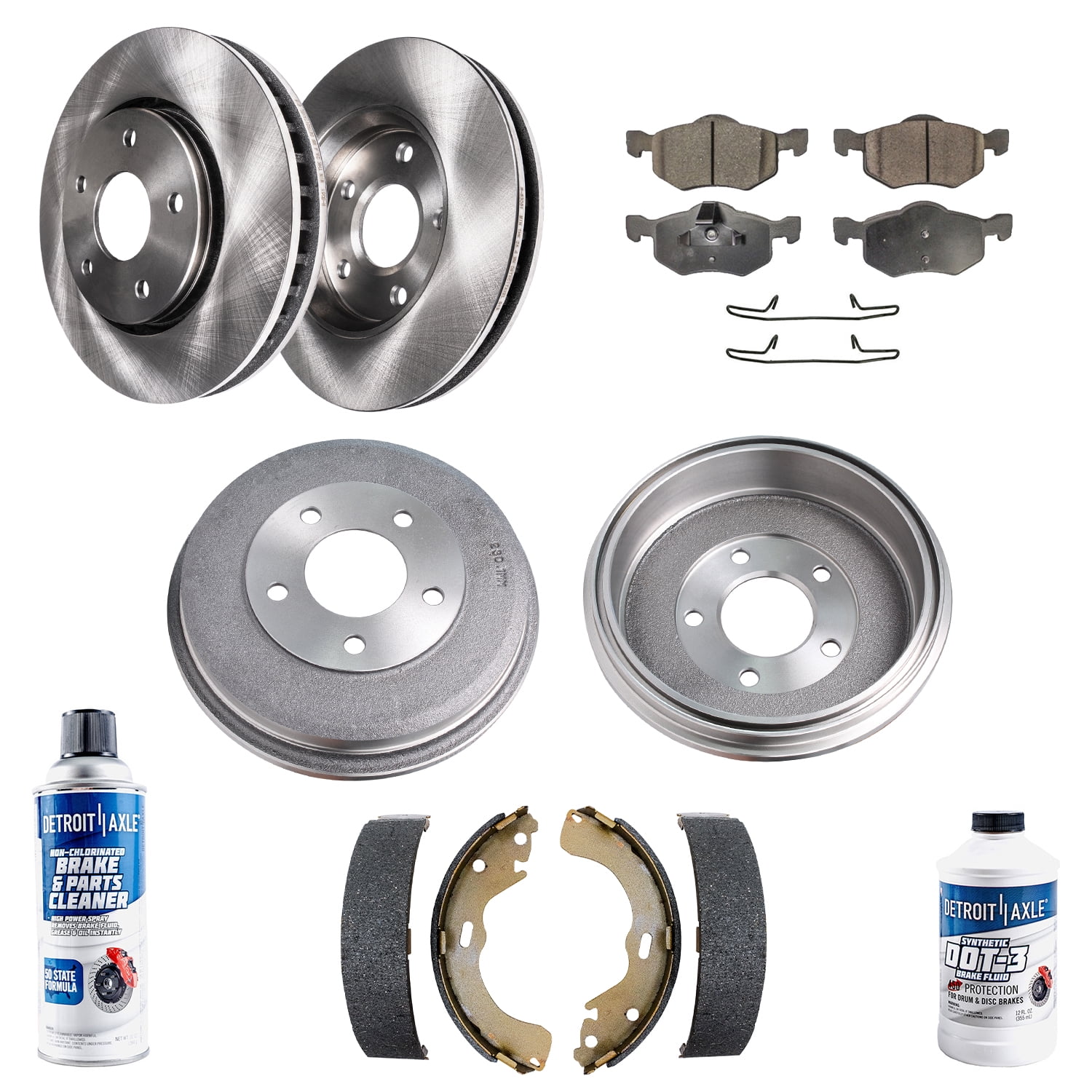 Detroit Axle Brake Kit for 20012007 Ford Escape Mazda Tribute