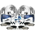 thumbnail image 1 of Detroit Axle - 10pc Brake Kit for 2003-2007 Cadillac CTS 2005-2008 STS Disc Brake Rotors Ceramic Brakes Pads Replacement : 11.93" inch Front & 11.73" inch Rear Rotor, 1 of 10