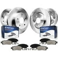 thumbnail image 1 of Detroit Axle - Brake Kit for 2003-2011 Honda Element Disc Brake Rotors 2004 2005 2006 2007 2008 2009 2010 Ceramic Brakes Pads Front and Rear Replacement, 1 of 8