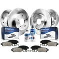 thumbnail image 1 of Detroit Axle - Brake Kit for 2004-2008 Acura TL Base Brake Rotors 2004 2005 2006 2007 2008 Ceramic Brakes Pads Front and Rear Replacement : Non-Brembo Calipers, 1 of 9
