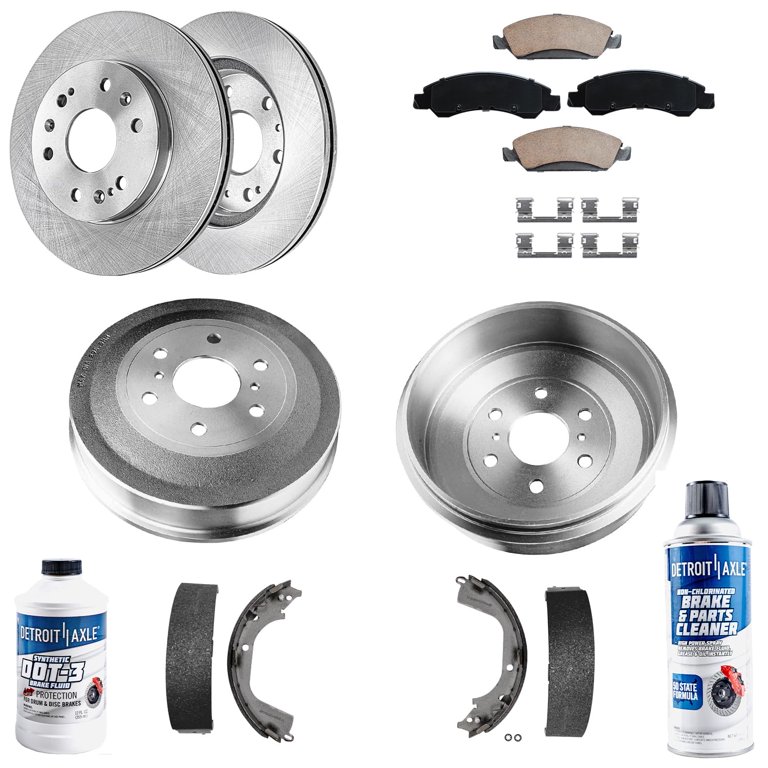 Detroit Axle - Brake Kit for 2009-2013 Chevrolet Silverado GMC