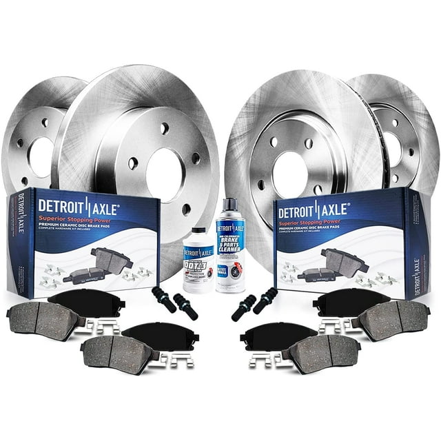 Detroit Axle Brake Kit for 2011 2012 2013 2014 2015 Hyundai Sonata