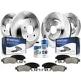 thumbnail image 1 of Detroit Axle - Brake Kit for 2011 2012  Lincoln MKX Ford Edge Disc Brake Rotors Ceramic Brake Pads Front & Rear: 12.60 inch Front and 13.00 inch Rear, 1 of 9