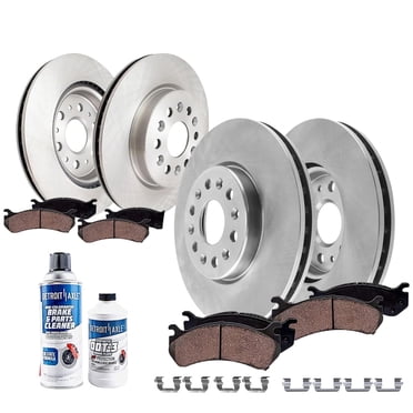 Complete Brake Rotors & Pads Kit – Front & Rear For 2018-2020 GMC Acadia & Buick Enclave
